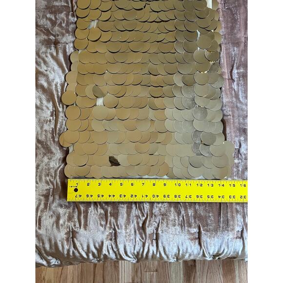 Alice + Olivia Contessa Embellished Minidress in Gold - Picture 13 of 13